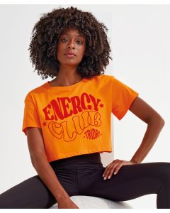 TriDri Women’s Crop Top - Breathable Stretch Fabric, Gym & Fitness Essential, Short Sleeve, Crew Neck, Branded Neck or Waist Label