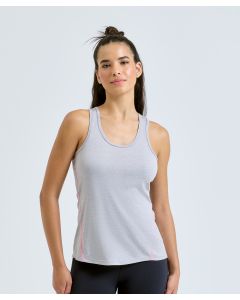 TriDri® Women’s Laser Cut Vest – Breathable Stretch Gym Top, Cross Strap Back, Fitted Activewear Yoga Training Tank