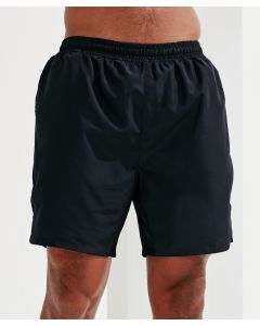 TriDri® Running Shorts – Breathable, Moisture-Wicking & Quick-Dry, Drawcord Inner, Mid-Thigh Length, Zip Pocket