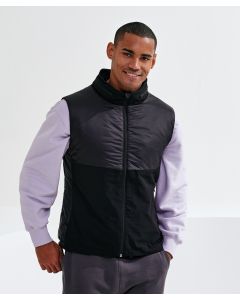 Men’s TriDri® Insulated Hybrid Gilet - Water-Resistant, Breathable & Thermal Layering, Zip Embroidery, Drawcord Inner Hem