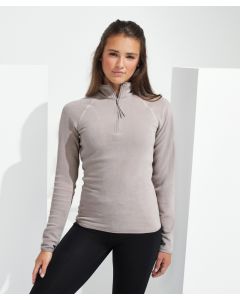 TriDri Women’s Recycled Elements Active Fitted Fleece – Sustainable, Warm & Flexible Layer, Minimal Seams, Smooth Finish