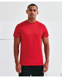 Tridri Ion Charge Recycled Textured Tee – Sustainable Performance T-Shirt with Modern Texture Finish, Stretchable Design