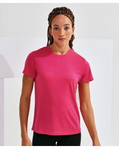 Women’s TriDri Ion Charge Recycled Textured Tee - Sustainable Performance Top with Breathable Stretch Fabric, Moisture Wicking