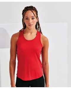 Womens TriDri® Recycled Performance Slim Racerback Vest – Eco-Friendly Moisture Control Activewear, Scoop Neck, Curved Hem