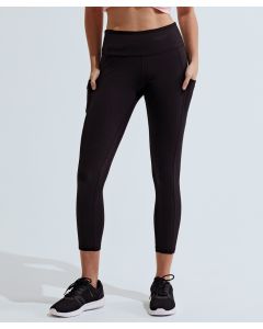 Women's Tridri Recycled Performance 7/8 Leggings - Eco-Conscious Activewear with Stretch Fit, Two Pockets to Each Leg