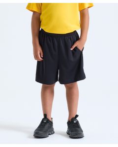 TriDri Kids Ion-Charge Performance Shorts – Quick-Dry Gym PE Shorts, Stretch Sports Shorts with Pockets
