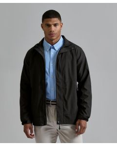 Recycled Super-Lightweight Jacket - Sustainable Packable Layer, Storm Flap, and Concealed Zip, Elasticated Cuffs, Full Front Zip