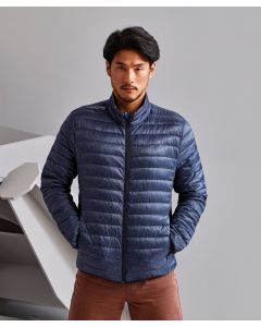 2786 Melange Padded Jacket – Zip Front Pockets, Headphone Loop, Sandwiched Baffles