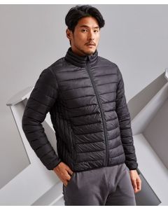 Traverse Padded Jacket - Quilted Insulated Workwear Coat, High Collar, Secure Side Pockets, Full Front Zip Fastening