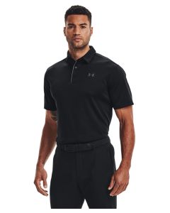Under Armour UA Tech™ Polo - Men’s Short Sleeve Breathable Performance Golf Shirt, Moisture Wicking, Athletic Fit, Soft