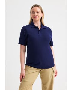 Uneek Clothing Deluxe Poloshirt – Knitted Raised Collar & Raised Cuffs, Twin Needle Stitching, Taped Neck, Reactive Dyed