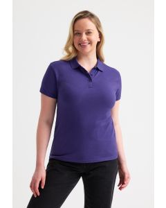 Uneek Clothing Ladies Active Cotton Poloshirt - Designed for Comfort and Versatility, 3 Self Coloured Button Placket