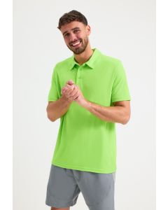 Uneek Clothing Mens Ultra Cool Poloshirt – Precision Cut, Hemmed Sleeve and Bottom, 3 Self Coloured Button Placket
