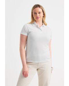 Uneek Clothing Ladies Ultra Cool Workwear Poloshirt - 3 Self Coloured Button Placket, Hemmed Sleeve and Bottom