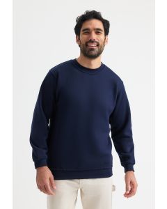Uneek Clothing Heavyweight Sweatshirt – Premium Fabric, Structured Fit & Lasting Quality, Half Moon at Back Neck