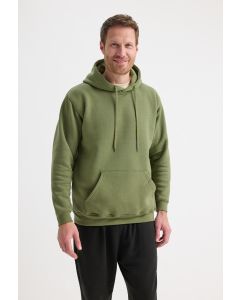 Uneek Clothing Classic Hooded Sweatshirt - Lycra Ribbed Cuffs & Welt, Self Coloured Lace Cord