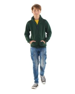 Uneek Kids Zipped Hooded Top