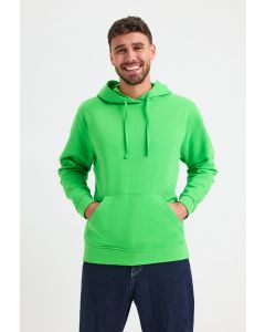 Uneek Clothing Deluxe Hooded Sweatshirt – Heavyweight Pullover Hoodie, Lycra Ribbed Cuffs & Welt, Front Pouch Pocket