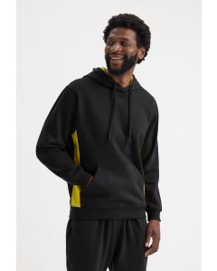 Uneek Clothing Two Tone Hooded Sweatshirt - Double Fabric Hood, with Contrast Colour on Inside Hood Panel, Contemporary Fit