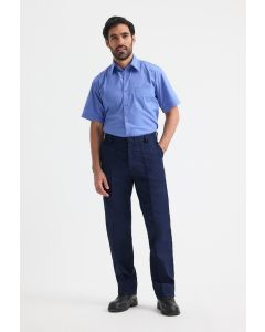 Uneek Clothing Workwear Trouser – Twin Hook & Bar Fastening at Waist, Wide Belt Loops, Two Front Pockets