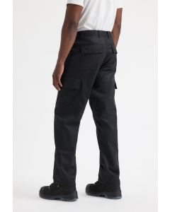 Uneek Clothing Cargo Trouser - Multi-Pocket Workwear Design, Twin Hook & Bar Fastening at Waist, Flat Front with Sewn-in Front Crease