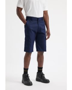 Uneek Clothing Mens Cargo Shorts - Multi Pocket Utility Design, Flat Front with Concealed Metal Zip on Fly, Concealed Metal Rivet Button Fastening at Waist