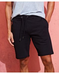 Wombat Men’s Recycled Jersey Shorts – Soft Hand Feel, Tubular, Self Coloured Cotton Drawcords, French Terry Inner, Two Pockets