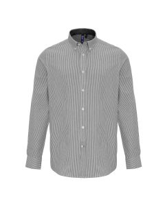 Premier Cotton-rich Oxford Stripes Shirt