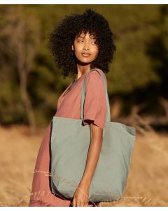 Westford Mill Organic Cotton Maxi Bag for Life -  Reusable Eco-Friendly Tote for Shopping, Large  Capacity, Organic  Practices