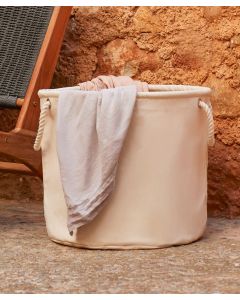 Westford Mill Heavy Canvas Storage Trug Bag - Rope Handles, Multi-Purpose Storage Basket, Large Capacity Organiser