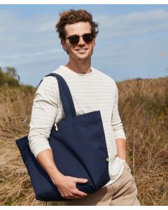 Westford Mill EarthAware Organic Marina Tote Bag – Sustainable Canvas Carryall for Daily Use, Spacious Interior