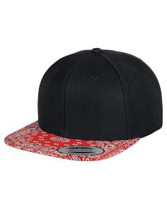 Flexfit by Yupoong Fashion Print Snapback – Iconic 6-Panel Style, Statement Design, Premium Wool Blend