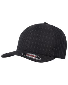 Flexfit By Yupoong Pinstripe Cap – Bold, Athletic Fit, Mid Profile, Light, And Easy To Embroider