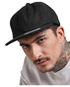 Flexfit By Yupoong Premium Flexfit Melton Cap – Structured, Warm, Wool Blend, Soft Buckram