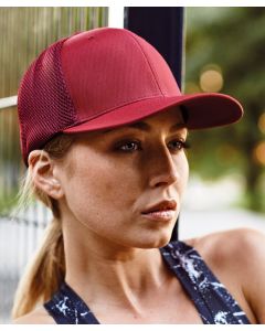 Flexfit by Yupoong Tactel Mesh Cap – 5-Panel Crown, Airmesh Back, Water-Repellent, Flexfit Technology