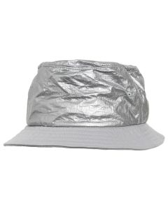 Flexfit by Yupoong Crinkled Paper Bucket Hat - Textured Summer Headwear, Bucket Hat, Casual and Modern