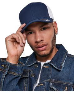 Flexfit by Yupoong Ultra Fibre Airmesh 2-Tone Cap - Structured Fit, Super Light, Water Repellent, Patented Flexit Technology