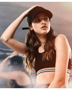 Flexfit by Yupoong Stylish Lightweight Cotton Cap – Low-Profile 6-Panel Crown, Wide Curved Visor, Eyelet Venting, Metal Snap