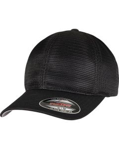 Flexfit 360 OmniMesh Cap – All-Round Comfort, Breathable Mesh, One Size Fits All, Pre Bent Visor, No Extra Closure