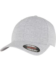 Flexfit Heatherlight Cap – Lightweight, Breathable Performance, Heather Finish, Decorative Seams, Pre-Bent Visor