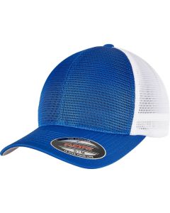 Flexfit by Yupoong 360 Omnimesh Cap – 2-Tone, Structured, 8-Fold Quilted Crown, Pre-Curved Visor, Flexfit® Technology