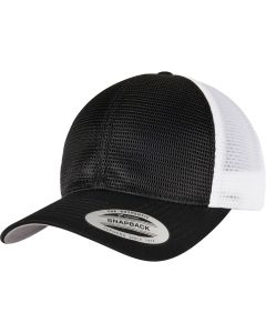  Flexfit By Yupoong 360 OmniMesh 2-Tone Cap – Breathable, Modern Fit, Sporty Style, 8 Fold Quilted, Pre-Bent Visor