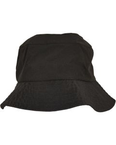 Flexfit Elastic Adjuster Bucket Hat – No Overlapping, Toggle Closure, No Cut, No Pockets