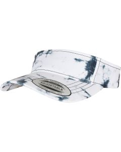 Flexfit By Yupoong Batik-Dye Curved Visor Cap – Standout Headwear, Retro Vibes, Modern Fit, No Cuts, No Pockets