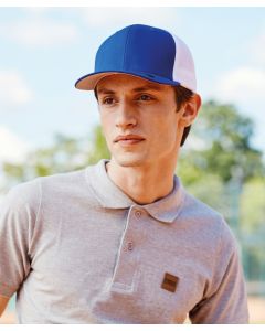 Flexfit By Yupoong Trucker Mesh 2-Tone Cap – Breathable, Bold, Versatile, Six Panel, Curved Visor