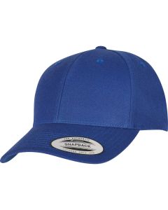 Flexfit by Yupoong Comfortable Unisex Cap – 6-Panel Structured Crown, Button Top, Curved Visor, Snapback Closure