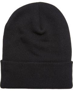 Flexfit By Yupoong Heavyweight Organic Long Beanie – Eco-Friendly Comfort, Organic Cotton Knit, One Size Fits All