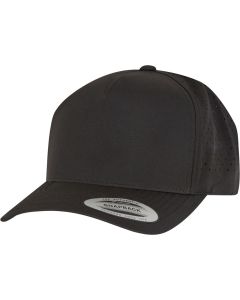 Flexfit by Yupoong YP Classics 5-Panel Snapback Cap - Structured Flat Peak Fit, Effortless Elegance, Seamless Finish