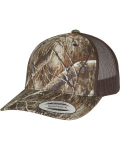 Flexfit by Yupoong YP Classics RealTree Retro Trucker Cap - Adjustable Fit, Collarless Design, Snapback Closure, Ultimate Ease