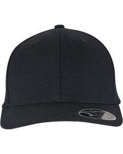 Flexfit by Yupoong 110 Flexfit Curved Snapback Cap - Adjustable Fit Hat, Pre Curved Brim, Snapback Closure, Canvas